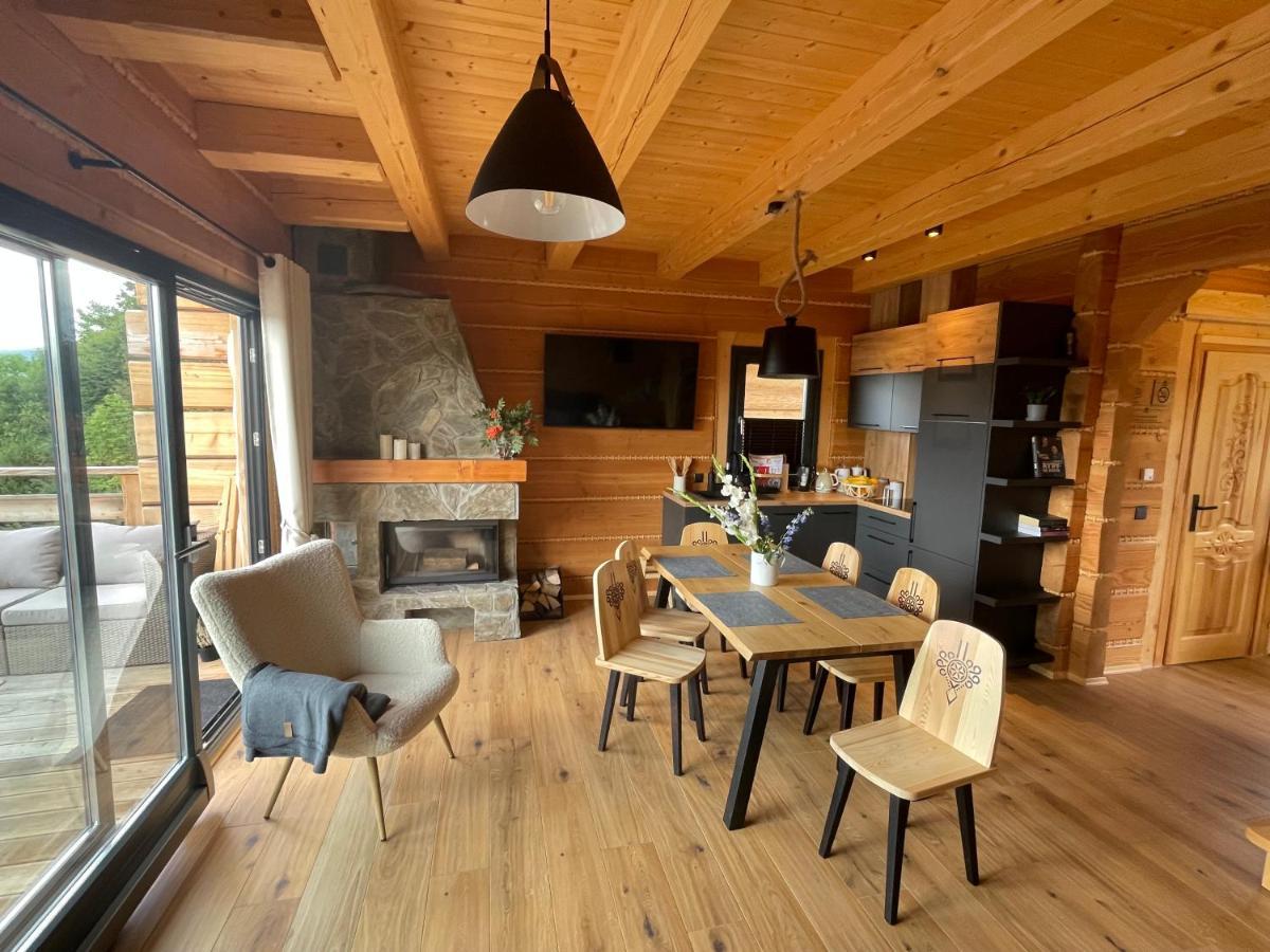 Domek Drewniany W Gorach Jacuzzi & Balia - Osada Chelm Stroza  Exterior foto