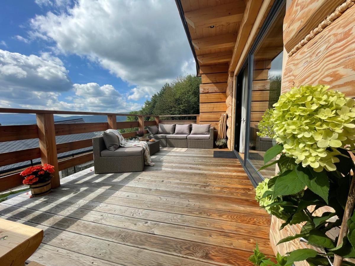 Domek Drewniany W Gorach Jacuzzi & Balia - Osada Chelm Stroza  Exterior foto