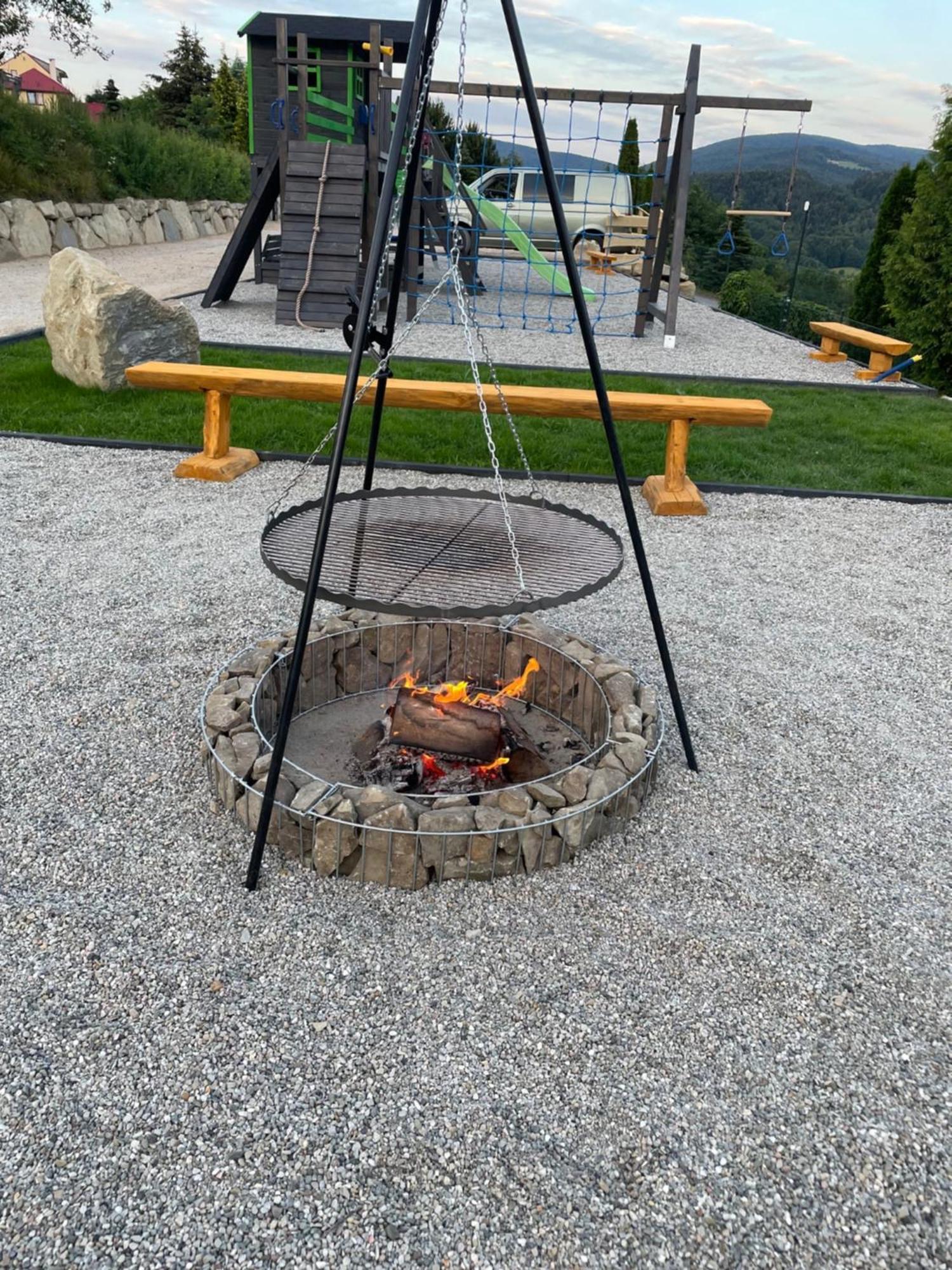 Domek Drewniany W Gorach Jacuzzi & Balia - Osada Chelm Stroza  Exterior foto