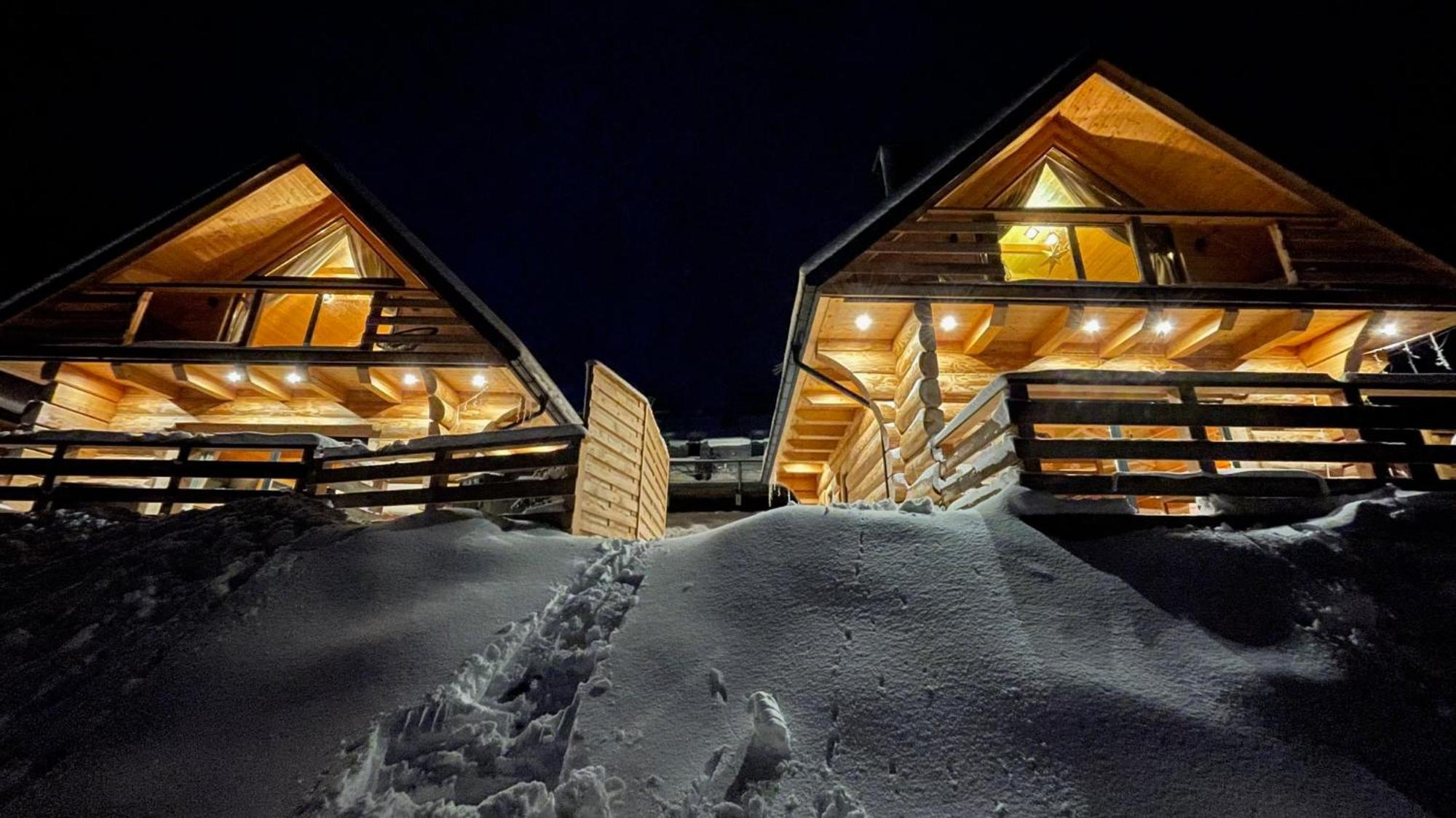 Domek Drewniany W Gorach Jacuzzi & Balia - Osada Chelm Stroza  Exterior foto