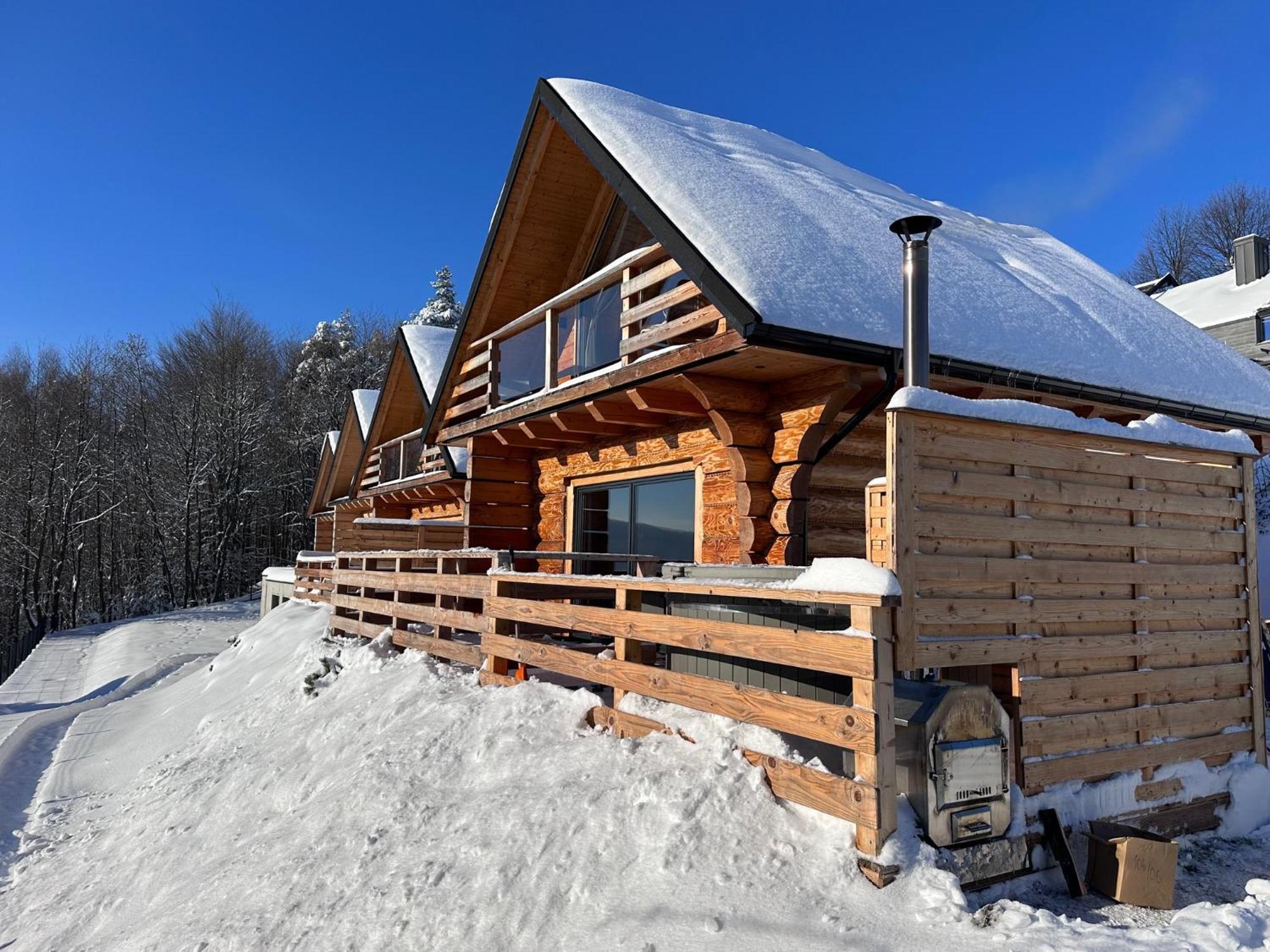 Domek Drewniany W Gorach Jacuzzi & Balia - Osada Chelm Stroza  Exterior foto