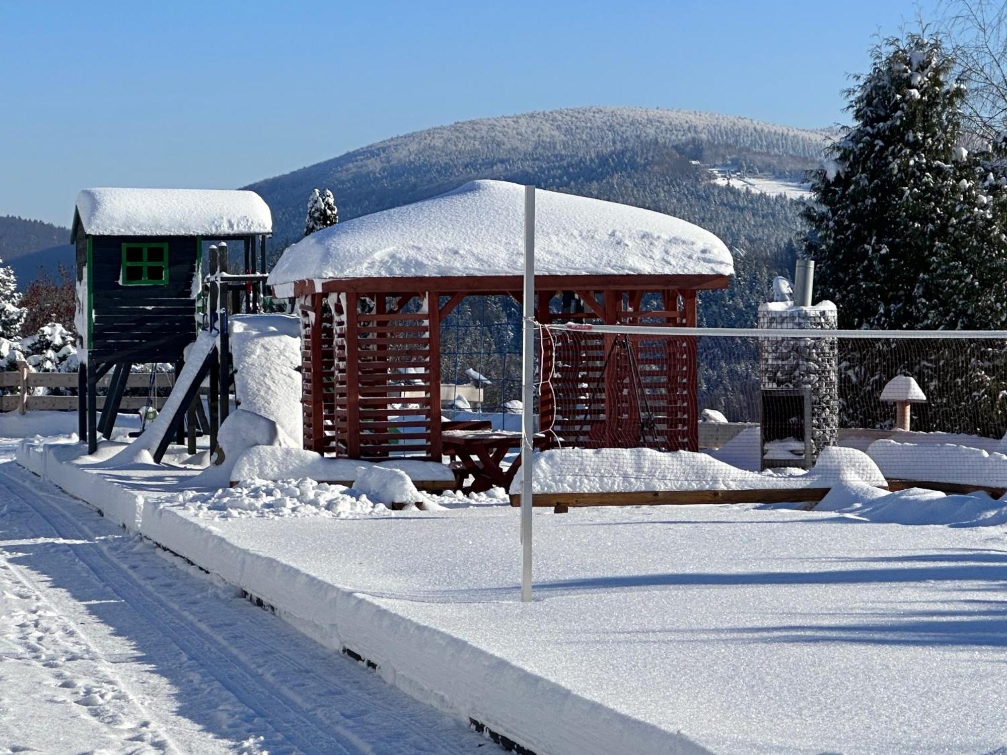 Domek Drewniany W Gorach Jacuzzi & Balia - Osada Chelm Stroza  Exterior foto