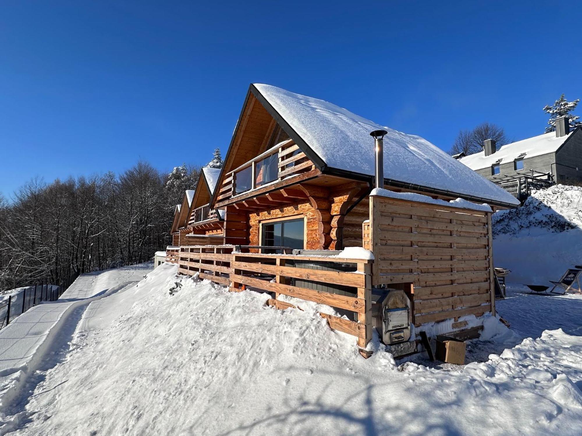 Domek Drewniany W Gorach Jacuzzi & Balia - Osada Chelm Stroza  Exterior foto