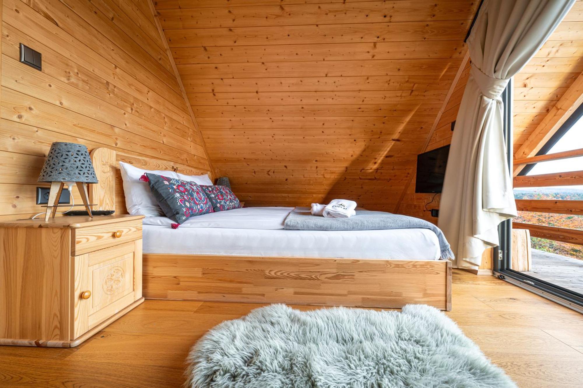 Domek Drewniany W Gorach Jacuzzi & Balia - Osada Chelm Stroza  Exterior foto