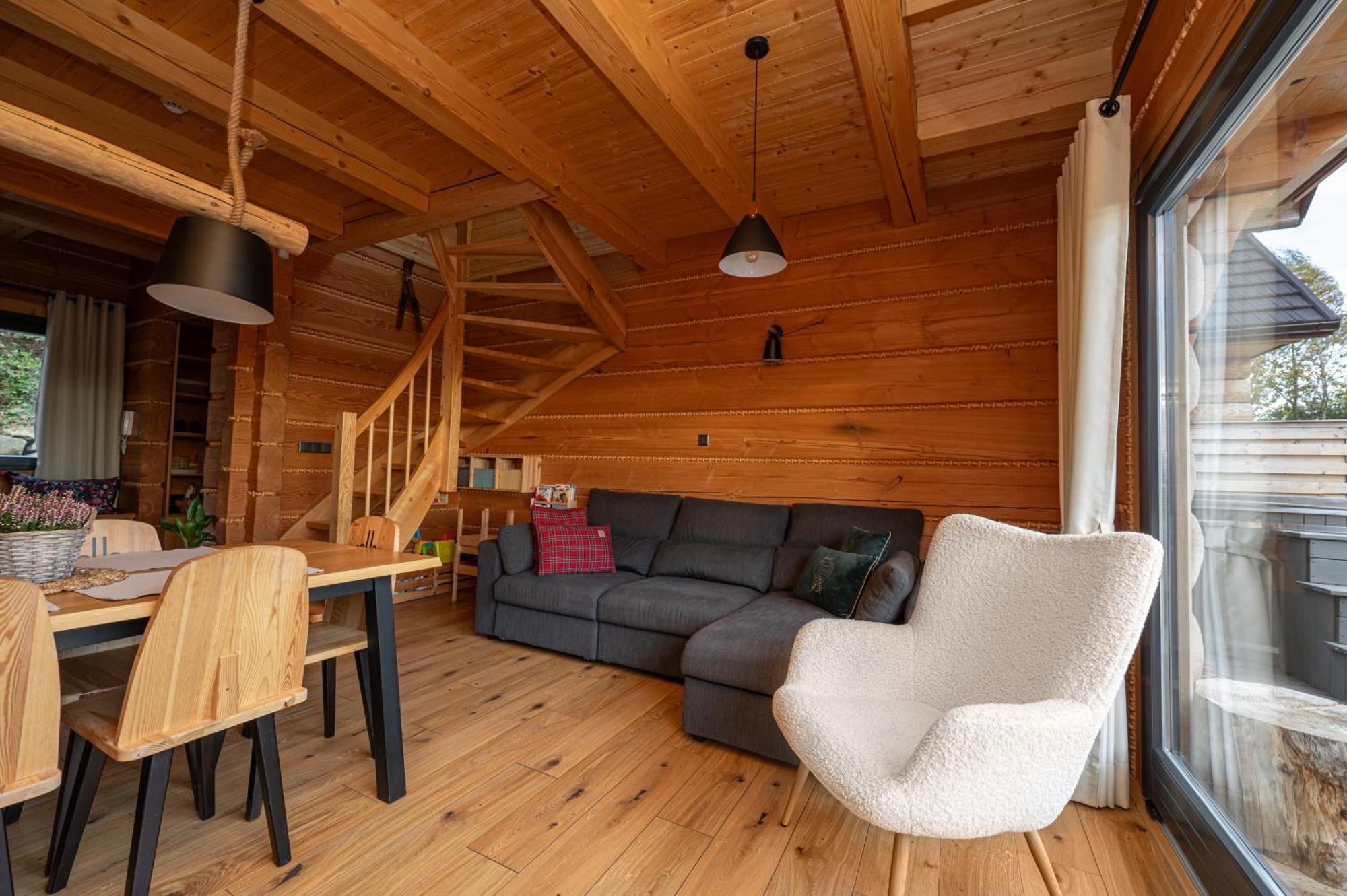 Domek Drewniany W Gorach Jacuzzi & Balia - Osada Chelm Stroza  Exterior foto