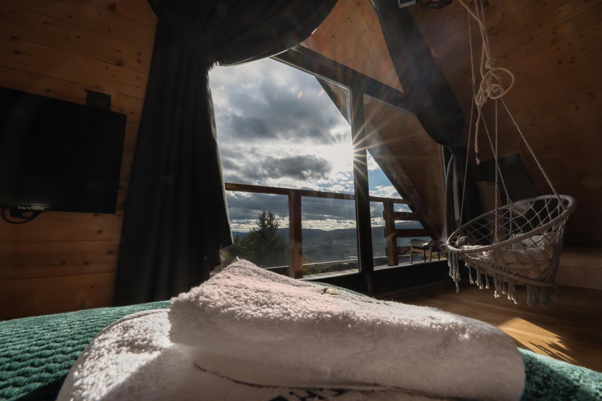 Domek Drewniany W Gorach Jacuzzi & Balia - Osada Chelm Stroza  Exterior foto